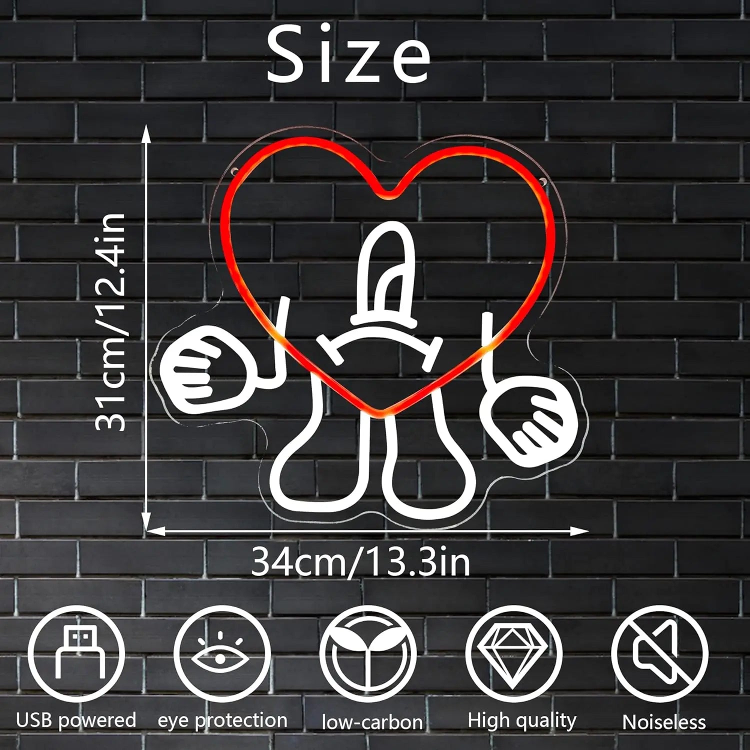 Letrero Neón "Un Verano Sin Ti"