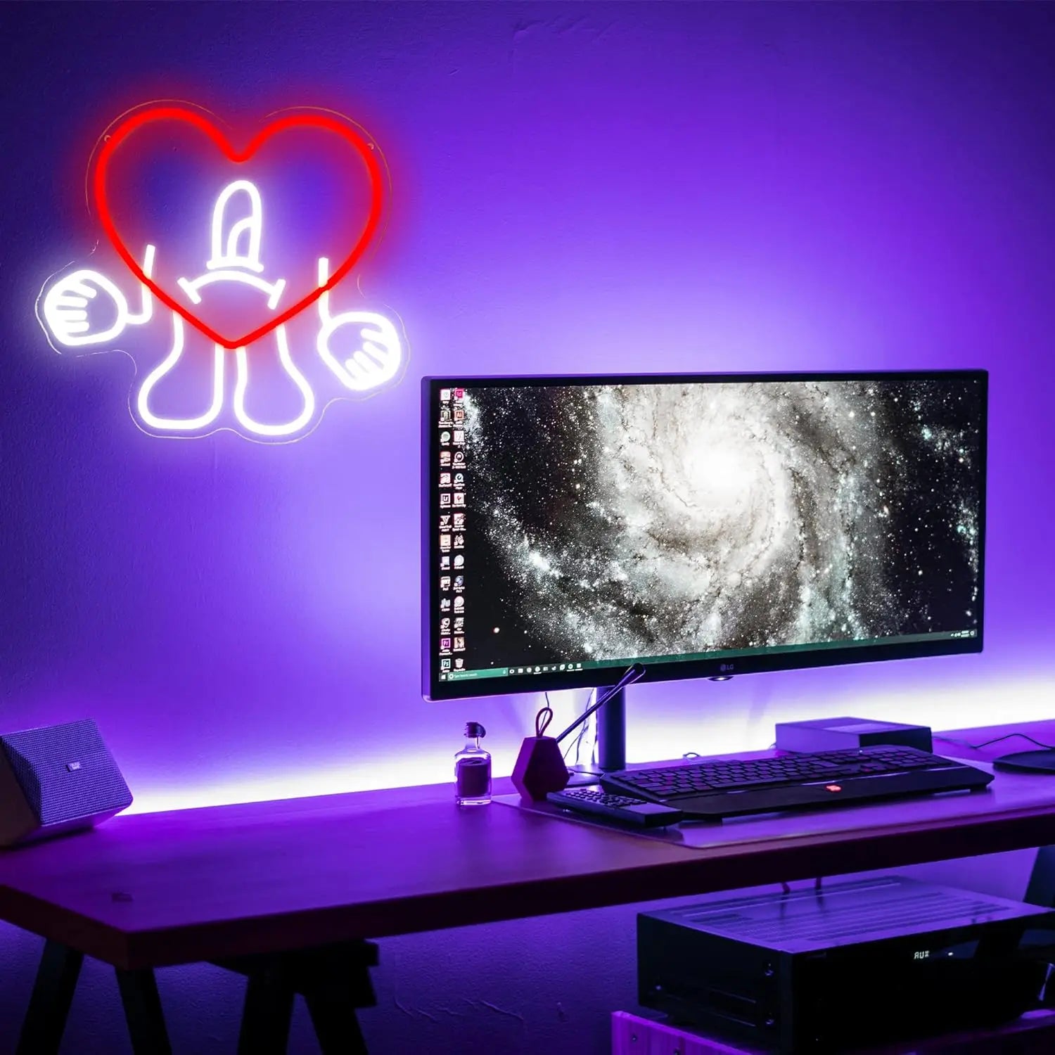 Letrero Neón "Un Verano Sin Ti"